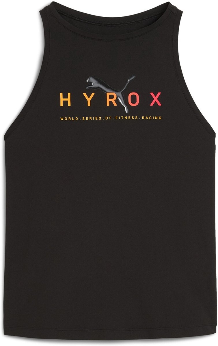 Puma dames tanktop Hyrox x Cloudspun Racerback Tank 526927 Zwart