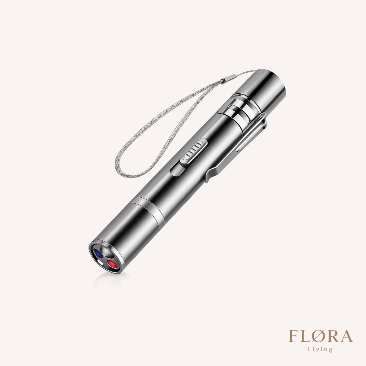 FLØRA Living - Laserpen Kat Oplaadbaar – 3-in-1 Speeltje met UV Licht & Figuren – Interactief Katten Speelgoed