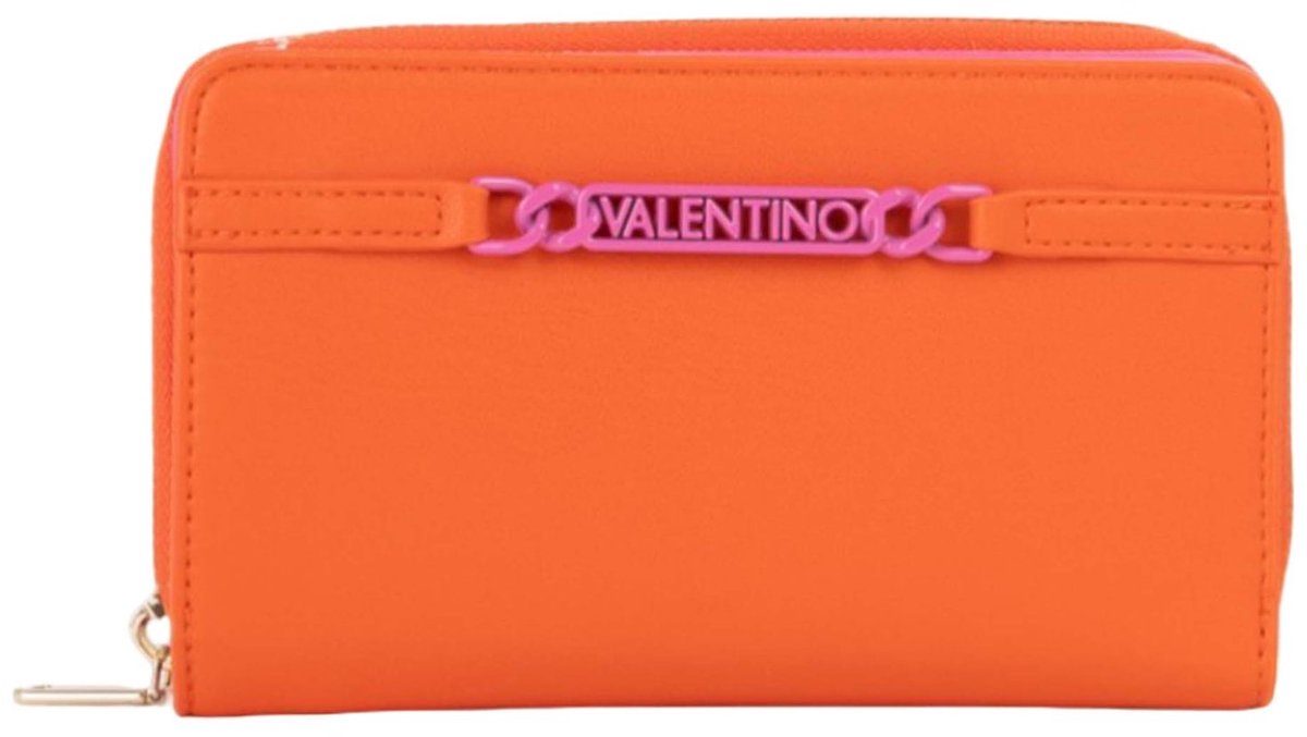VALENTINO portemonnee Ebe Wallet Aranc / Fuxia oranje