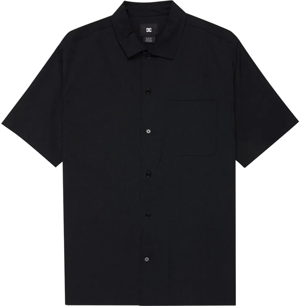 Dc Shoes Full On Resort Overhemd Met Korte Mouwen L Man Zwart