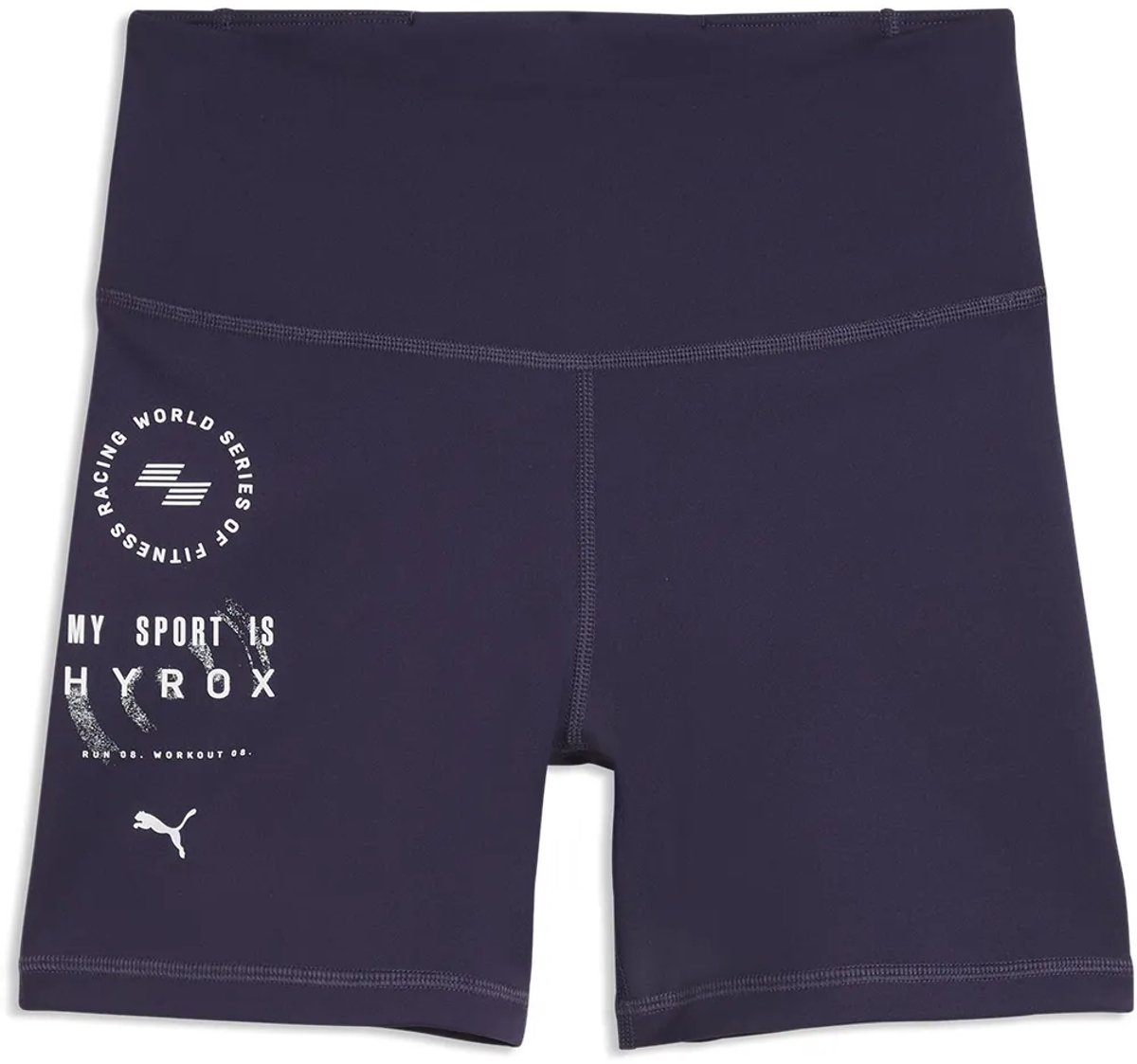 Puma X Hyrox Tad Ess Korte Leggings Vrouw Deep Plum