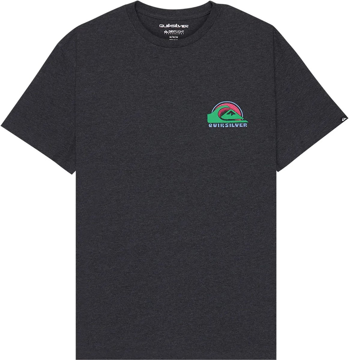 Quiksilver Hellbender T-shirt Met Korte Mouwen M Man Zwart
