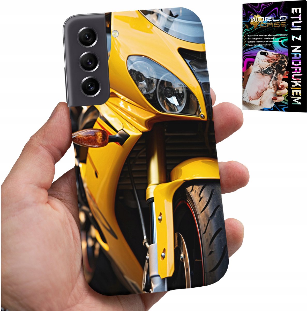 BEHUIZING VOOR SAMSUNG GALAXY S22 - MOTORFIETS VENTILATOR ACHTERKANT BEHUIZING