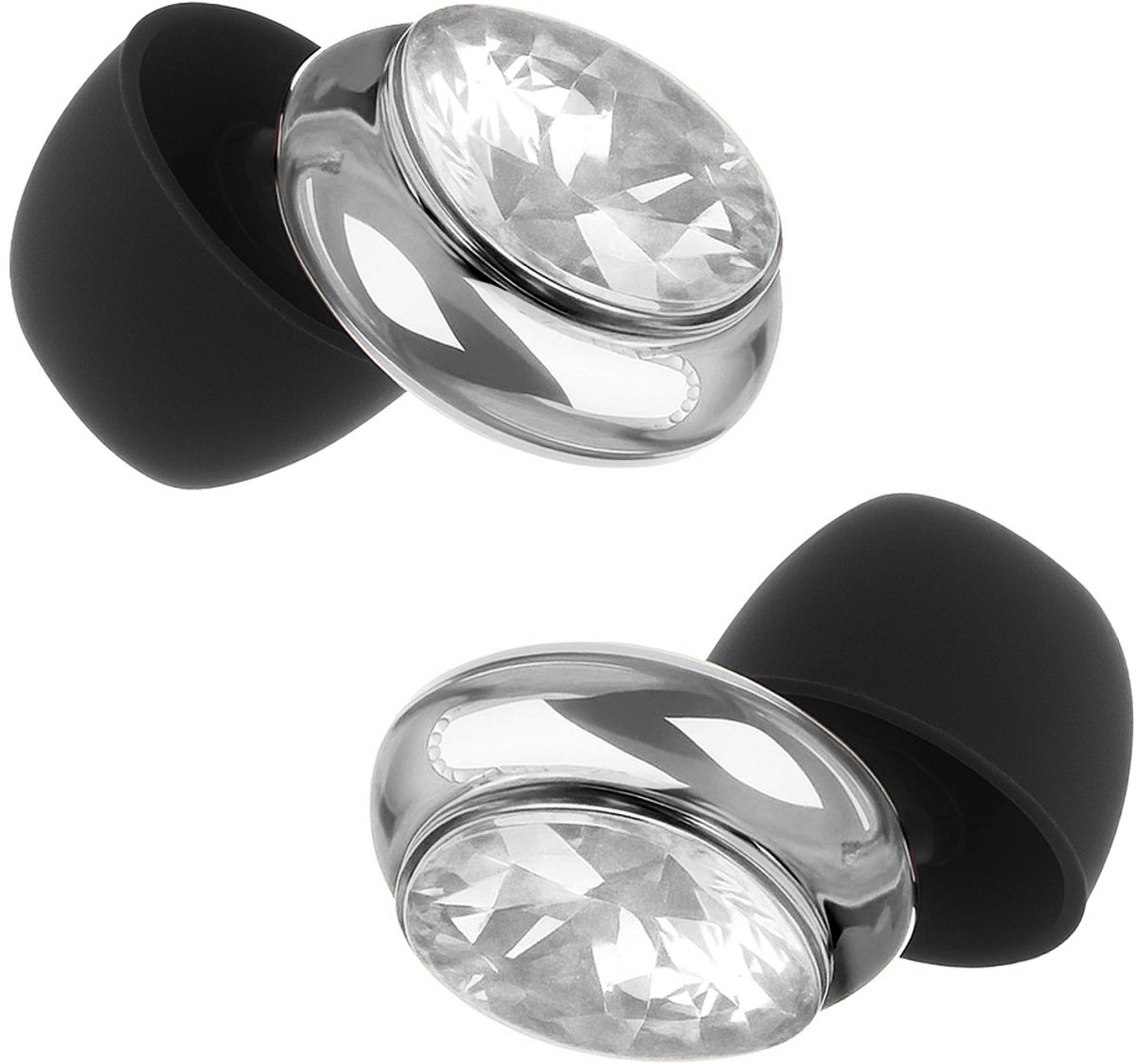 EarPlug Diament - Oordopjes - Slaap - Reizen - Zilver
