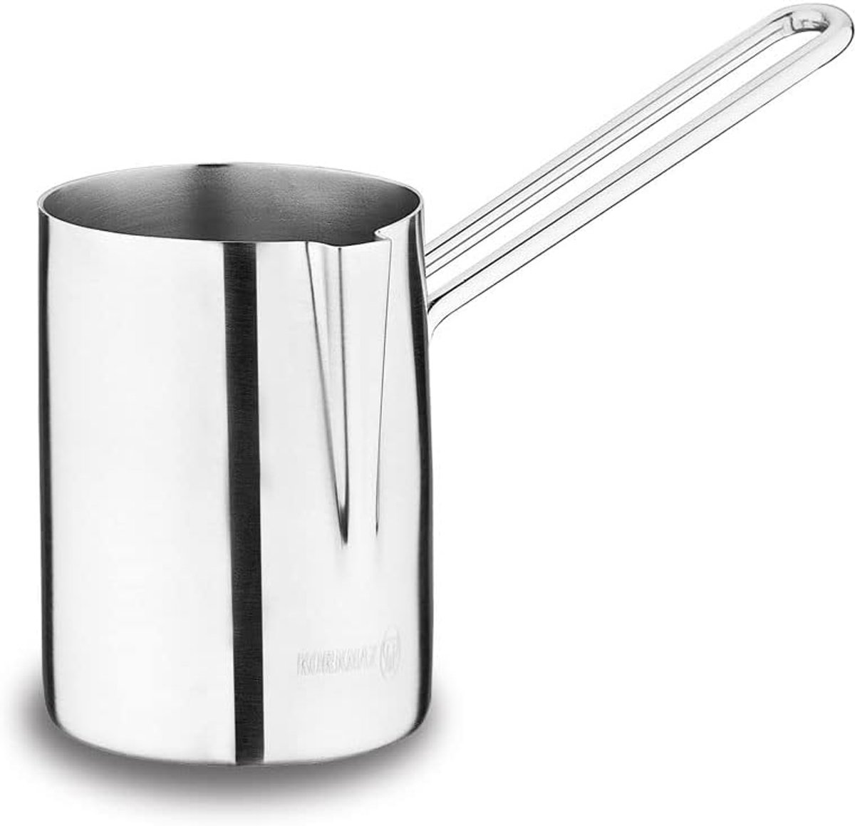 Koffiepot - Espresso Maker - Koffie Zetten - Hittebestendige Handgrepen - 10x35cm - Zilver