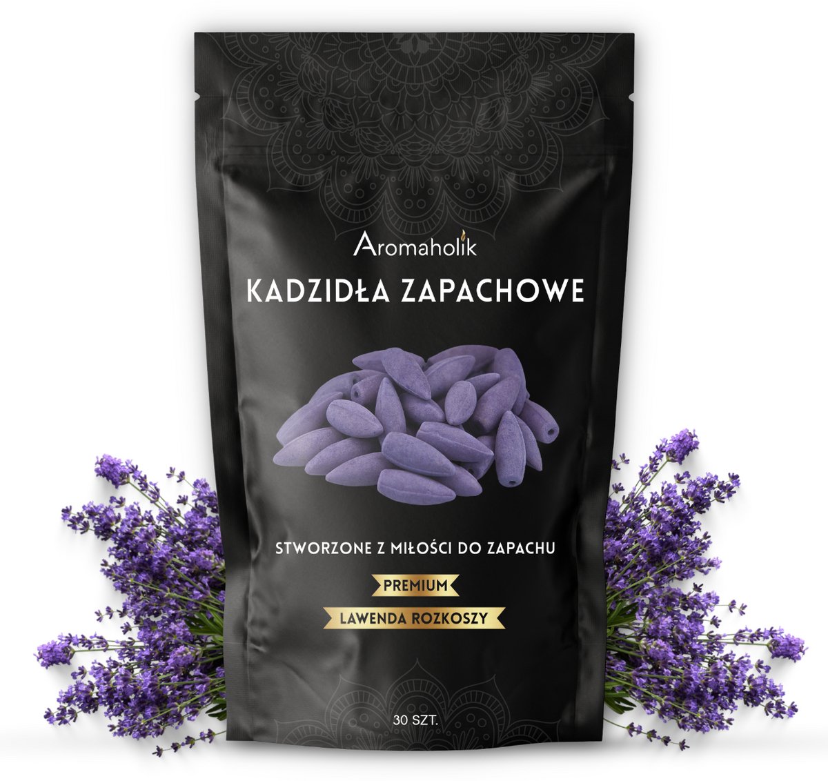 Aromaholik - Kadzidełka Geurzakje XL - Lawenda - Relaks en Spanning - Indiaas