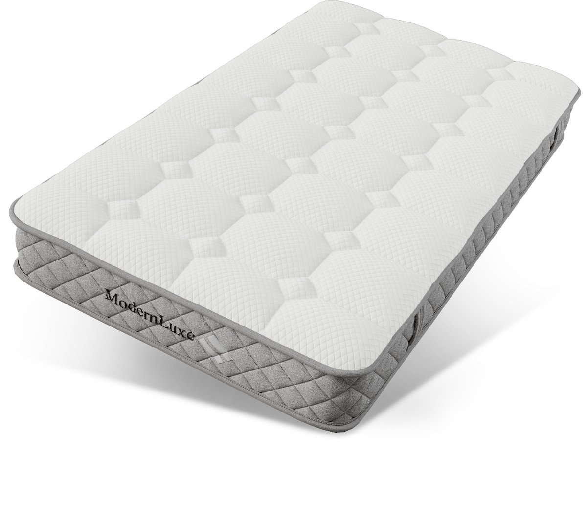 Pocketveringmatras 90x200 - 7-Zone Orthopedisch Matras - H3 Hardheid - Oeko-Tex Gecertificeerd - Koudschuim - 20cm Hoog - In Rolverpakking