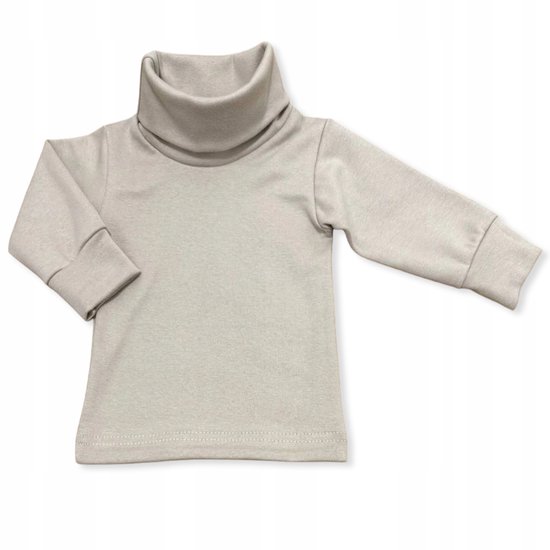 Dartomik Abcdefg-baby Serie - Kinder Golf Koltrui - Maat 68 - Beige - Oeko-tex Gecertificeerd van Merkloos — afbeelding 3