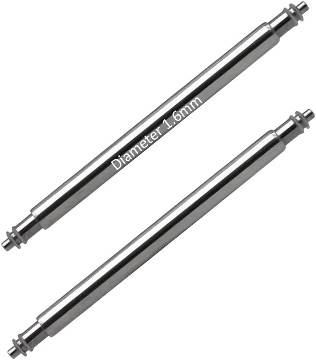 Horloge Veertjes - Bandpennen - Horloge Reparatie - Dubbele Flens - 20mm 1.6mm