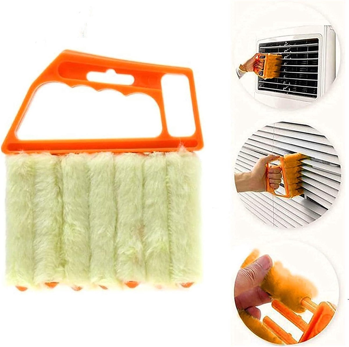Natte en Droge Venetiaanse Blind Cleaner Met Ergonomisch Handvat