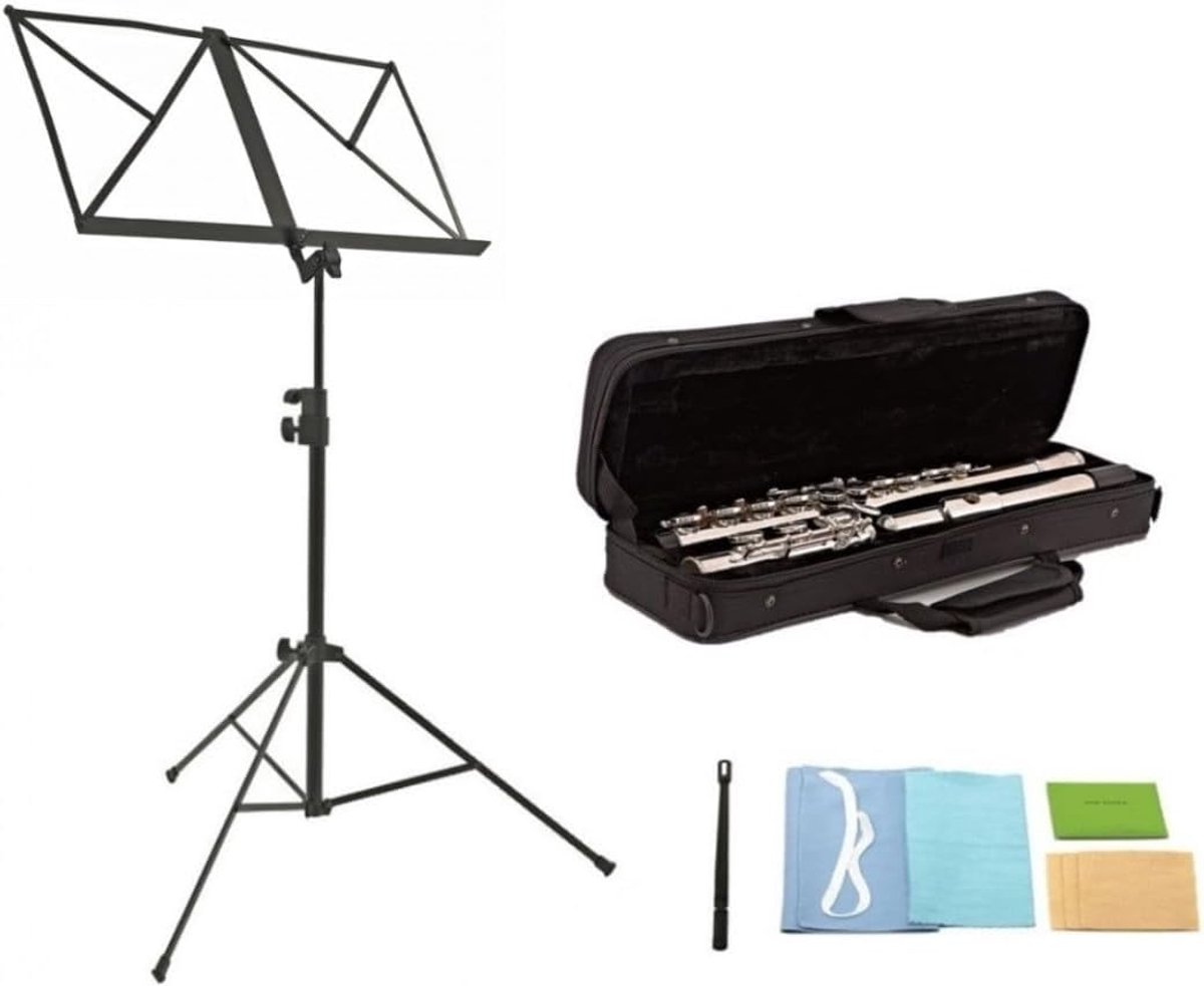 Dwarsfluit Beginnersset - Muziek Instrument - Muziek Leren - Compleet Pakket - 1x1x1 cm