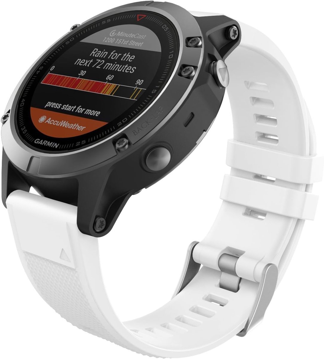 Reservebandje Smartwatch - Siliconen Band - Dagelijks Gebruik - Snelle Verwisseling - 22 mm