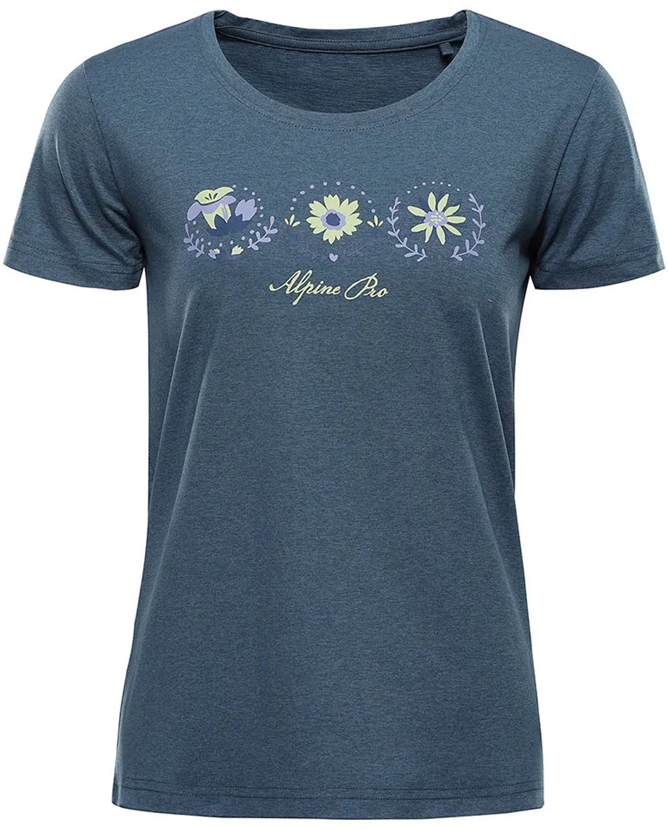 Alpine Pro Sassa T-shirt Met Korte Mouwen Vrouw Blauw