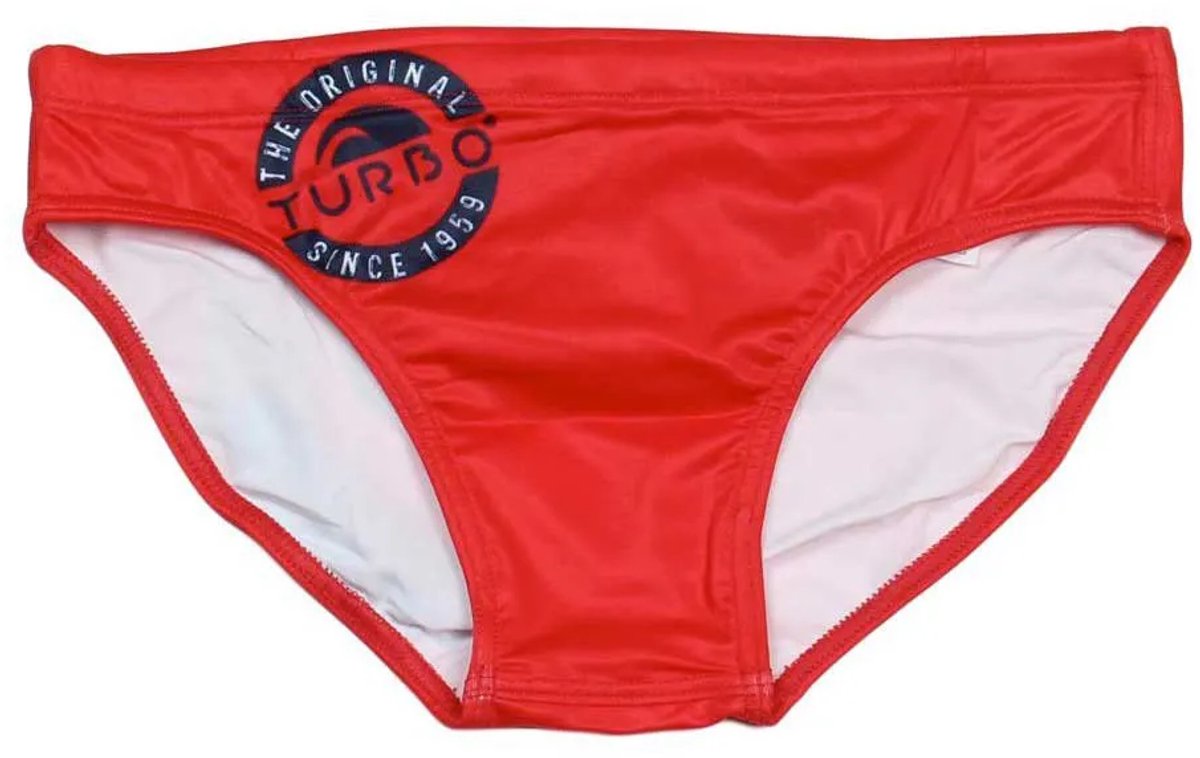 Turbo Original Waterpolo Zwemslip Rood 2XL Man