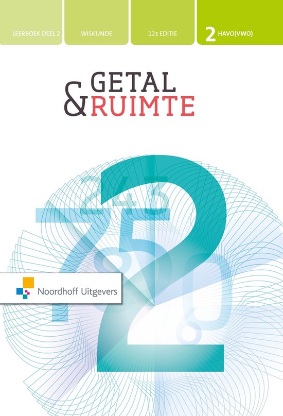 Getal & Ruimte 12e ed havo/vwo 2 leerboek deel 2 - cover