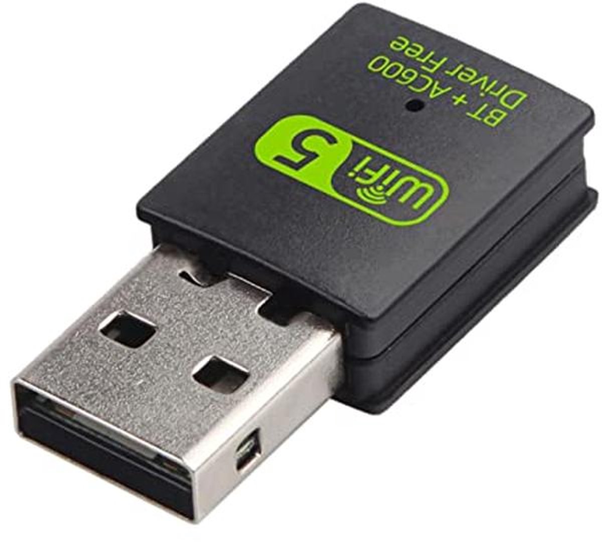 Antenne WiFi USB Adapter AC600 Mbps Dual Band 2.4G/5GHz voor PC