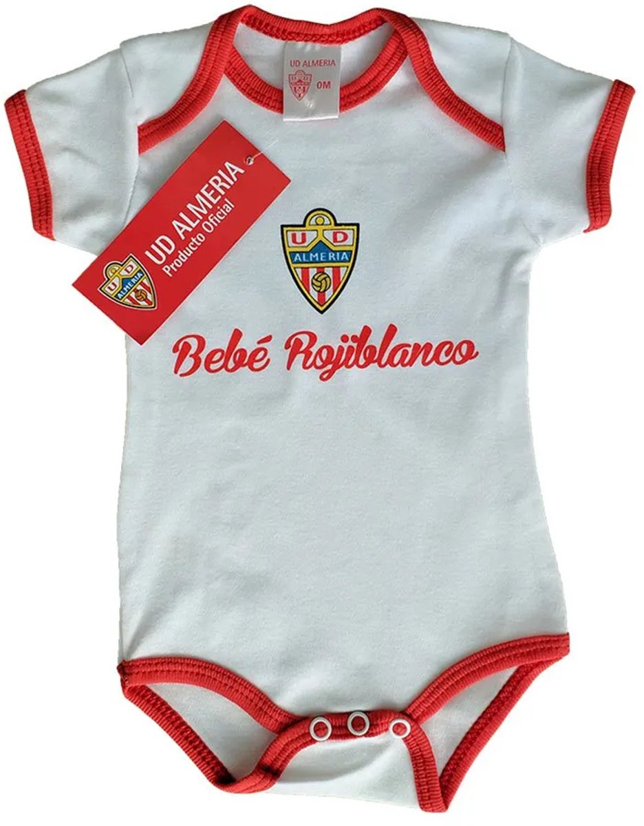 936x1200.jpg Ud Almeria Rompertje Met Korte Mouwen Rood 3-6 Months Jongens,Meisjes - Afbeelding 1
