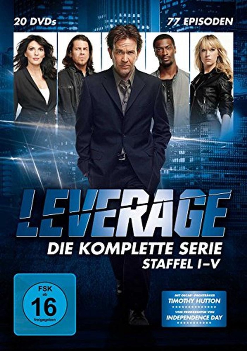 Die komplette Serie von Leverage - Spannende Kriminalfälle und cleveres Teamwork