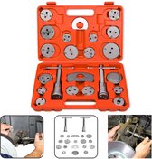 Froadp 23-delige remzuigerterugsteller Remmenset Zuigerterugsteller Reparatieset Universele auto-terugsteller Remklauwzuiger Toolkit Spindel