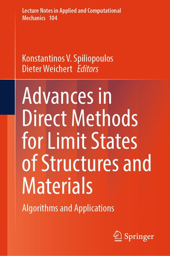 Engineering (R0) - Advances in Direct Methods for Limit Stat ... - cover