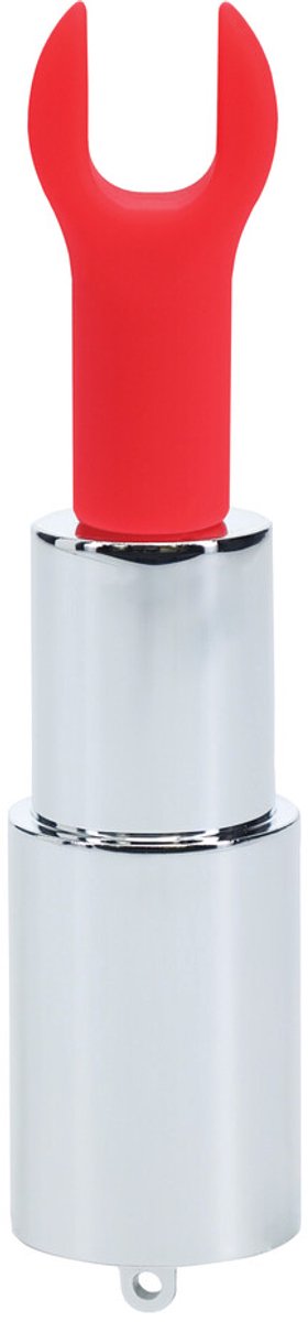 Loveline by Shots Sexy Angel - Lipstick Vibrator with 4 Attachments - Clear