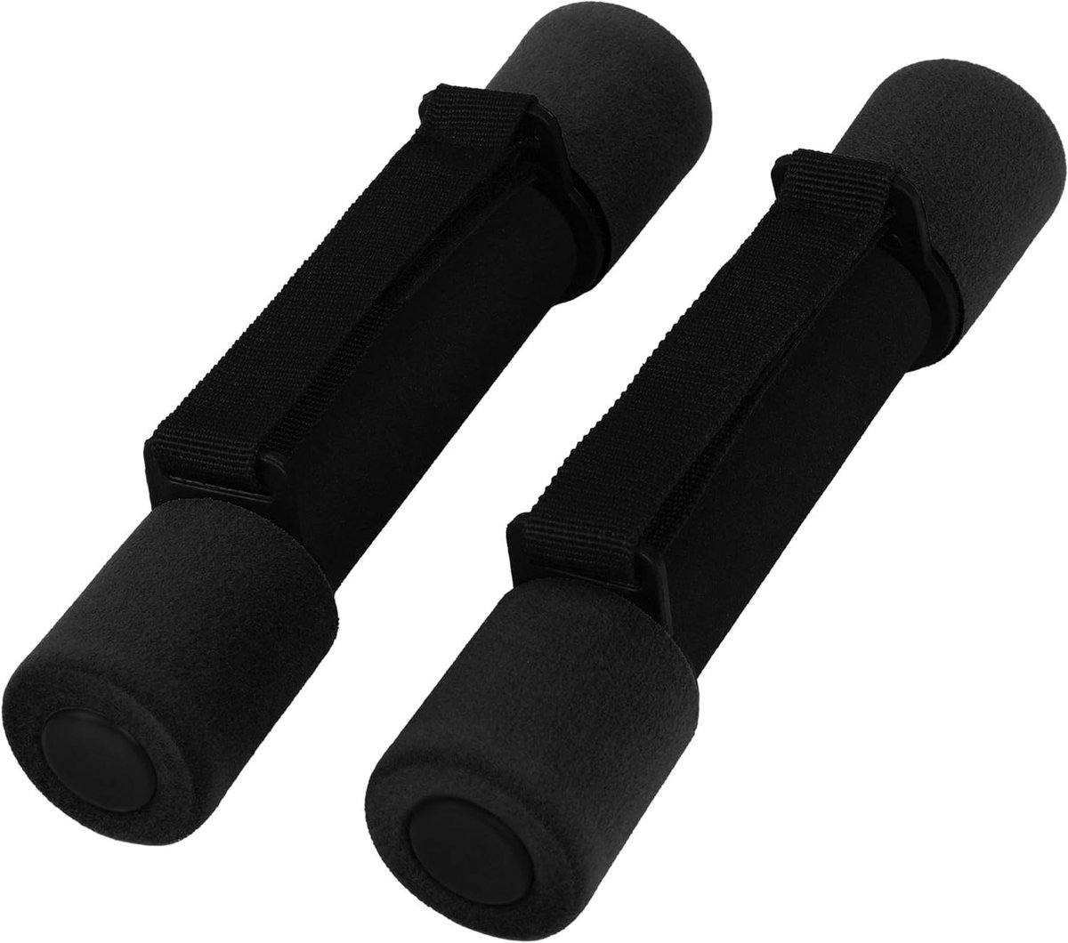 Allecto - Schuim dumbbell handgewichten - Fitness - 0,5 kg dumbbells - Met handvaten - Pilates wandelen sport oefeningen - Geschikt voor diverse trainingen - Blauw.