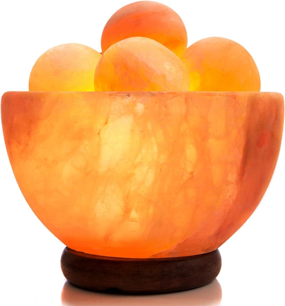 CLVP® Himalaya Zoutlamp - Zoutlamp - Oranje
