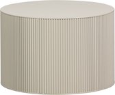 WOOOD Sanne Bijzettafel - MDF - Antique Beige - 40x60x60