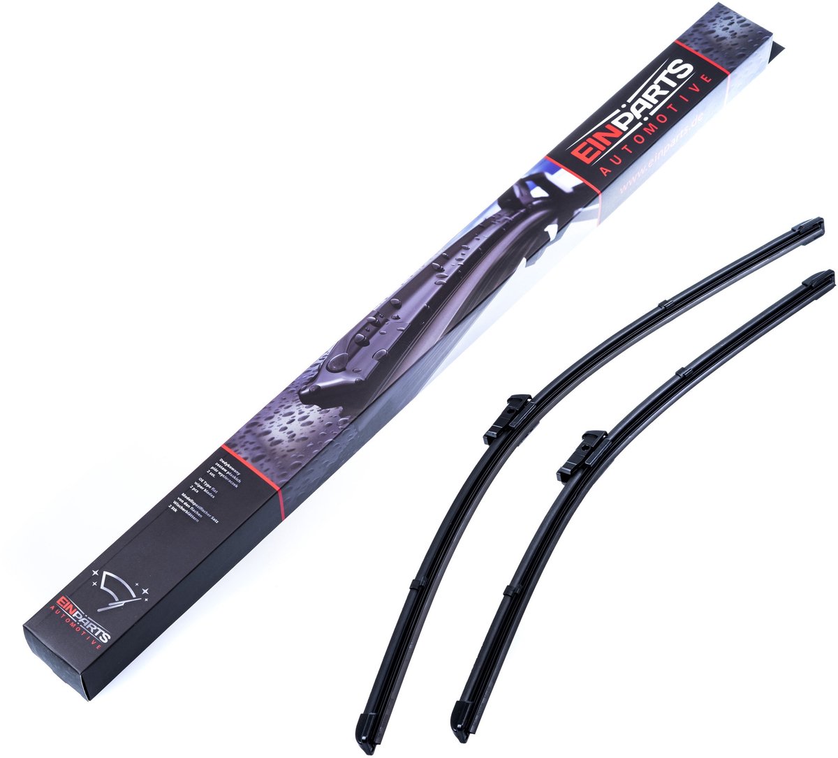 Einparts Aerodynamische Ruitenwissers Voor Audi A6, A7, Q5, Q3, Set Van 2, 12V
