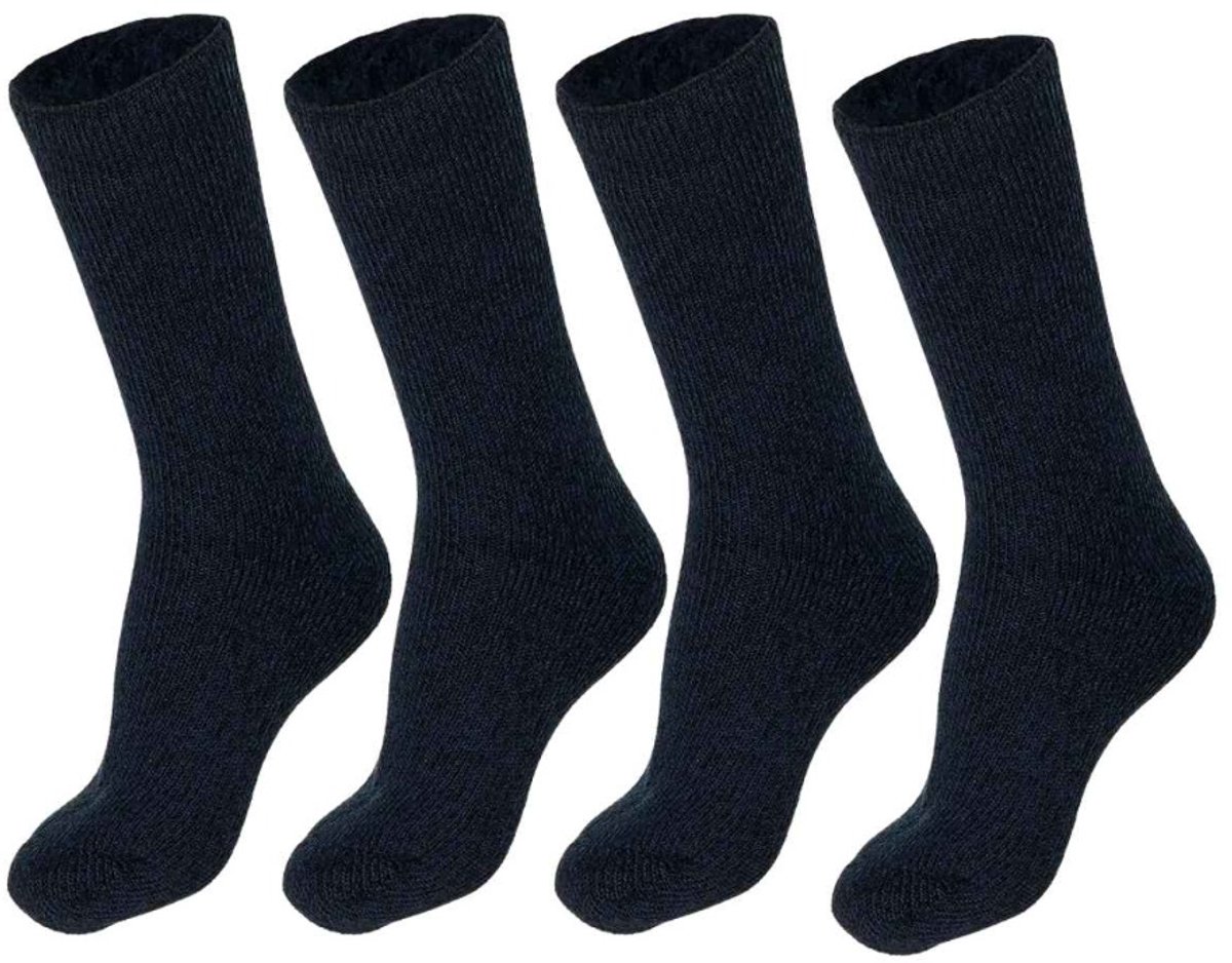 Heatkeeper Dames Thermo Sokken 4 paar Marine Blauw