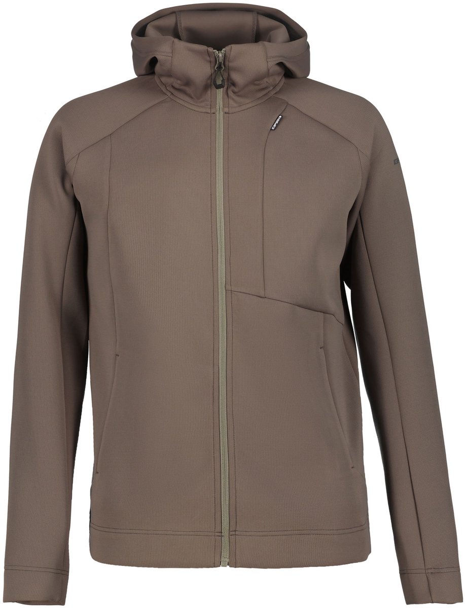 ICEPEAK brunsville Fleece sweater met rits heren Grijs
