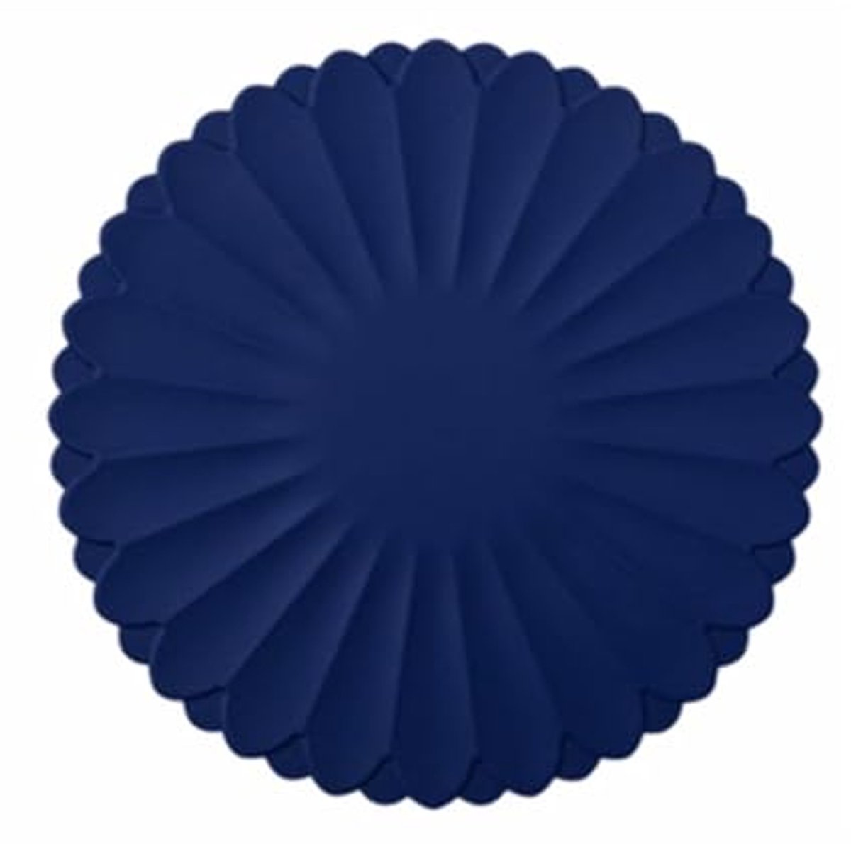 Hittebestendige siliconen onderzetters – Antislip pannenlappen voor aanrecht en eettafel, herbruikbare kookplaatafdekking (Blauw, Diameter: 30 cm)