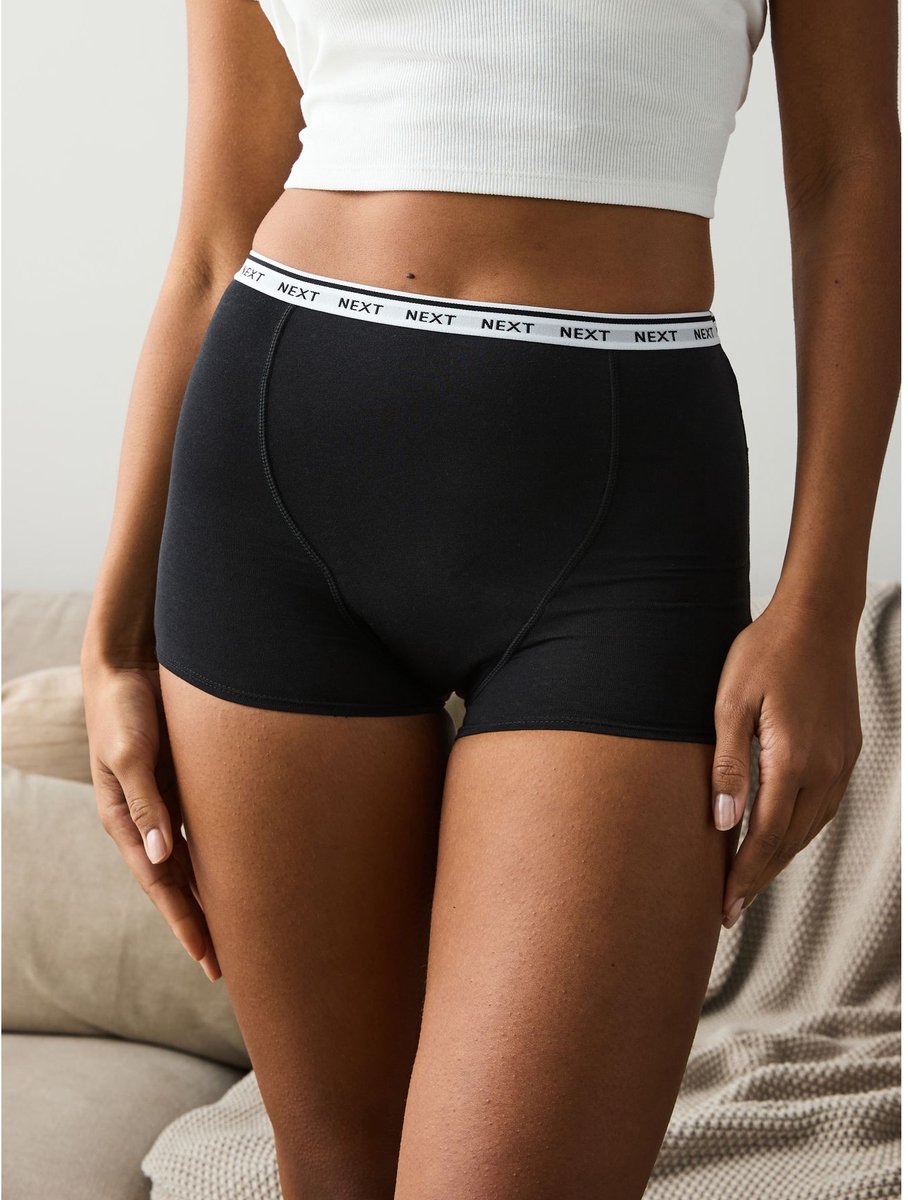 Next Set van 2 korte boyshort slips voor zware menstruatie
