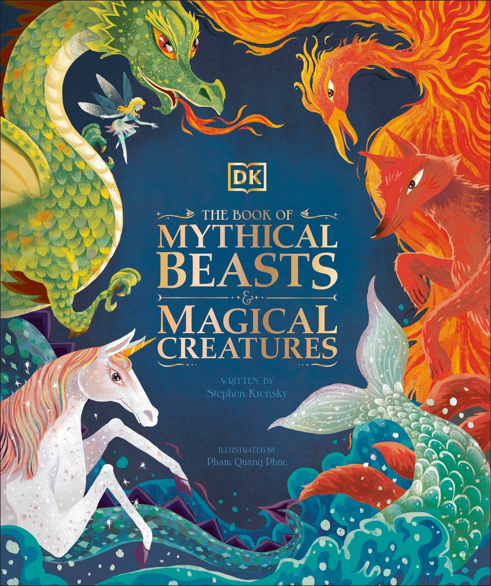 Omslag van The Book of Mythical Beasts and Magical
