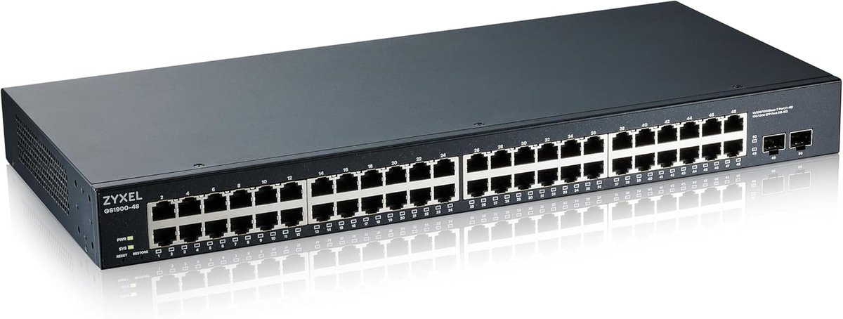 48-Poorts Gigabit Smart Managed Switch met SFP Uplinks en Geavanceerde Functies