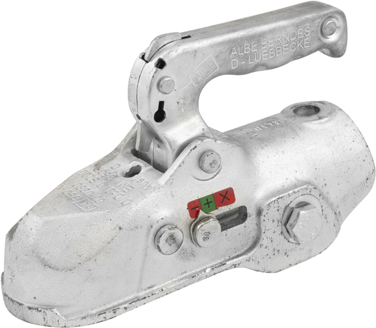 Koppelingsneus - 3500KG - Geremd - Rond 60mm - Albe - Aanhangwagen Koppeling - Aanhanger