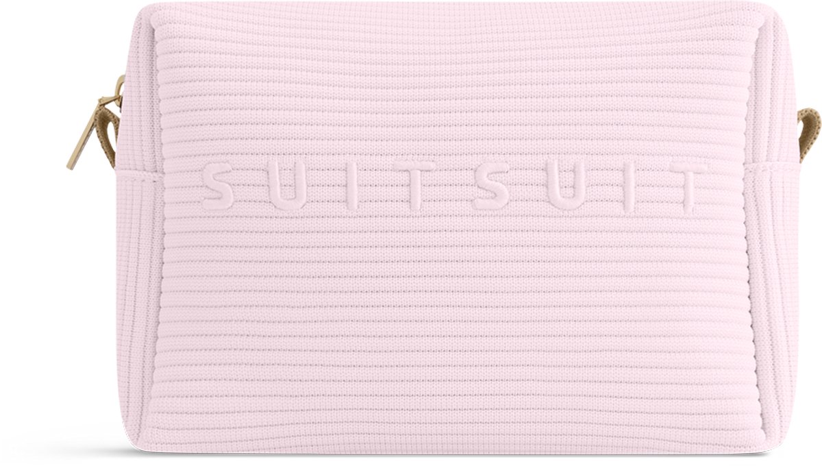 SUITSUIT Toilettas dames - Luxe make up organizer - Stijlvolle toilettas - Elegante make up etui - Fusion Toilettassen - Roze