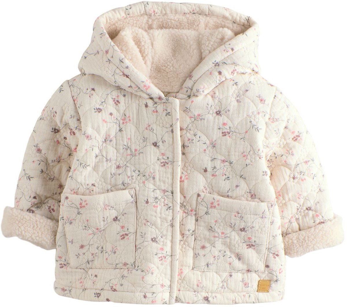 Next Baby jas van jersey met kreukeltextuur