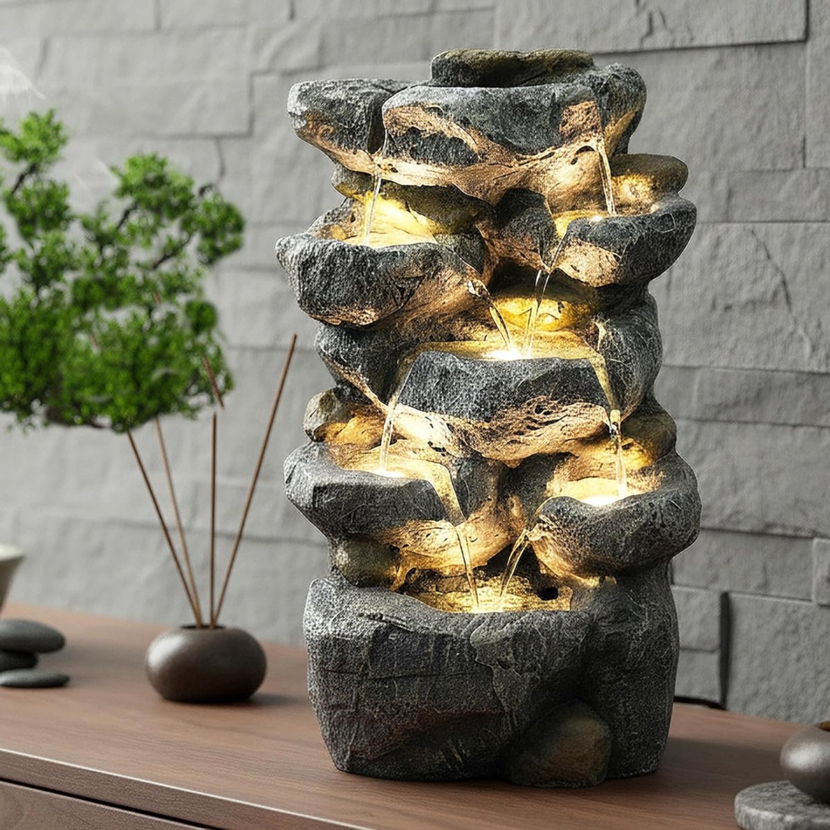CLVP® Waterornament Buiten – Tuinfontein – Decoratieve Waterfontein – Deluxe