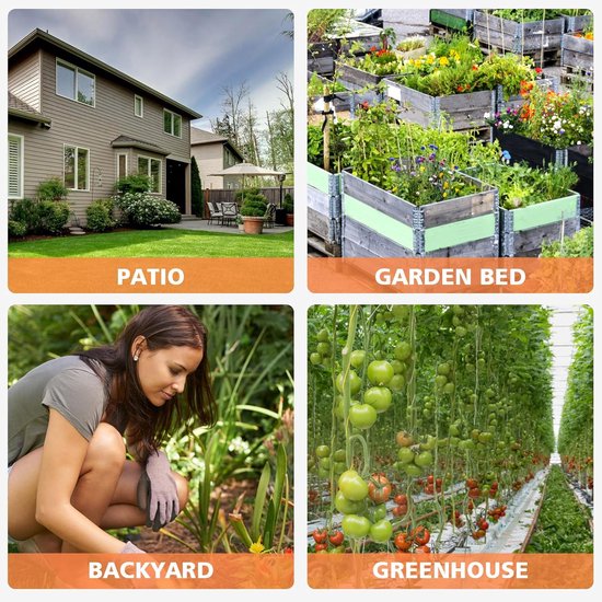 Multifunctionele Handonkruidsteker met 5 Tanden voor Tuin en Perk van Merkloos	 — afbeelding 2