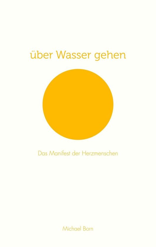 über Wasser gehen - cover