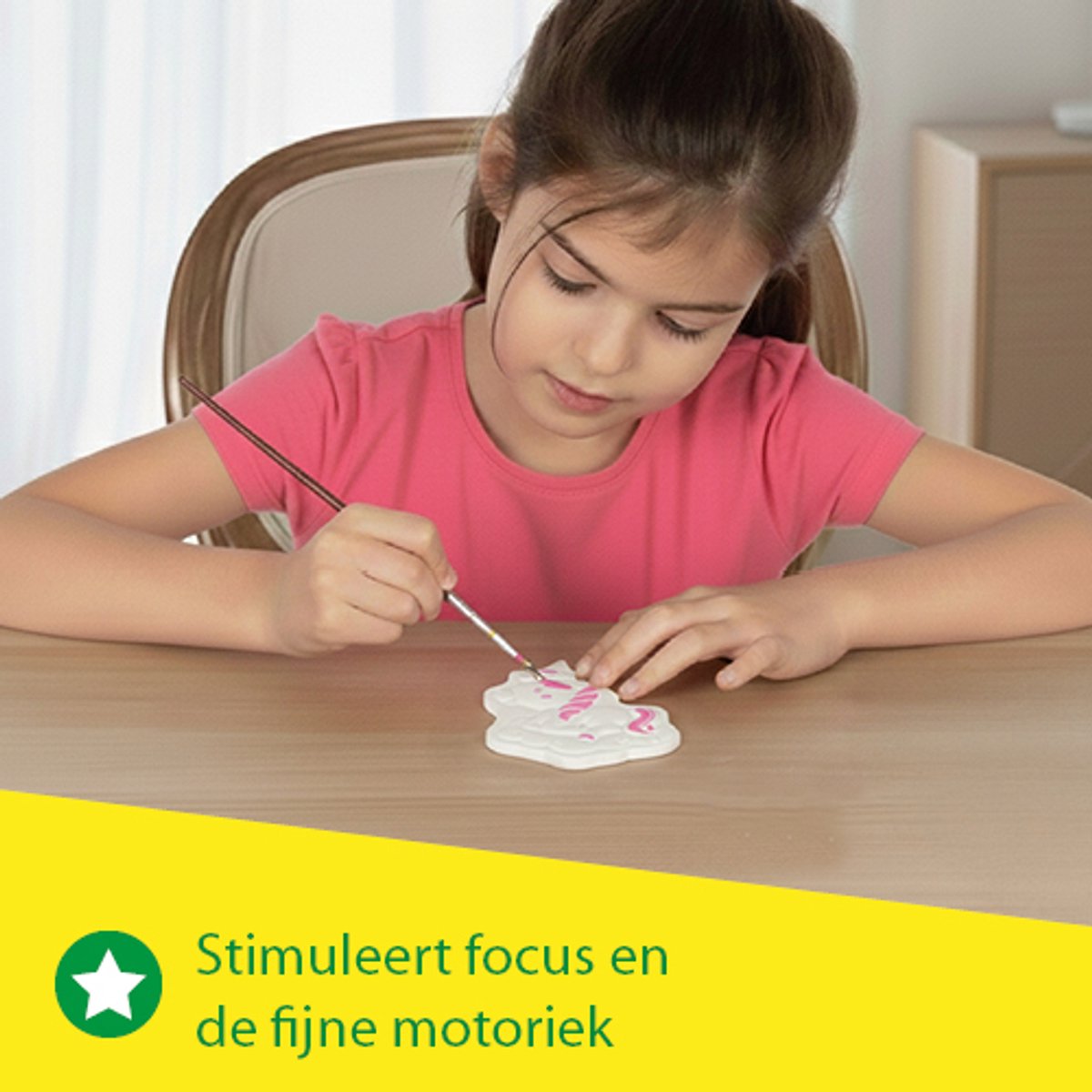 SES Creative Gieten en Schilderen Set - Baby Unicorns met Verf - Voor Meisjes vanaf 5 Jaar - Knutselen - Schoencadeautjes Sinterklaas — cadeau in Hobby - foto 6