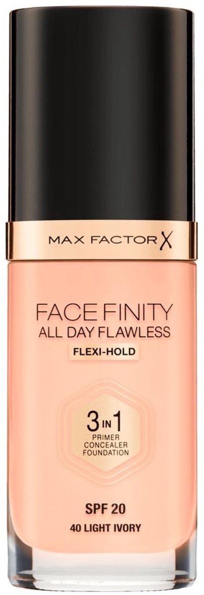 Max Factor Facefinity All Day Flawless 3-in-1 Liquid Foundation - 085 Caramel