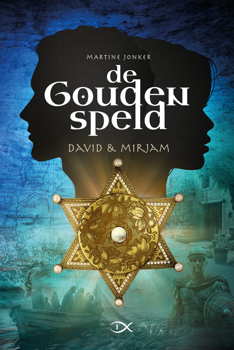 Omslag van De Gouden Speld 1 – David en Mirjam