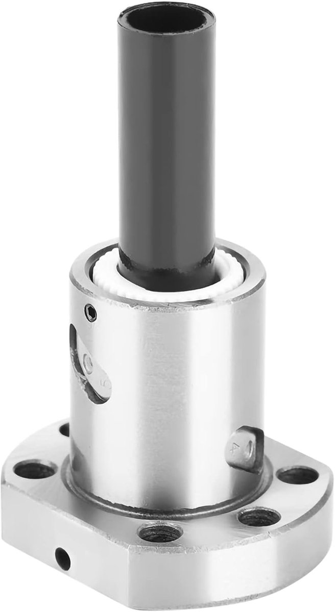 16 Mm Bearing Steel Ball Screw met Ball Nut - Geschikt voor SFU1605 - 2 Stuks - GCr15 Lagerstaal - RM1605 Ball Screw