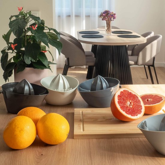 Handmatige Citruspers Kunststof - Ovale Vruchtenpers voor Sinaasappelsap — afbeelding 3