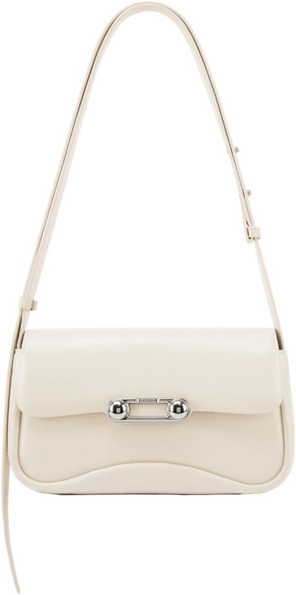 Leren Schoudertas Dames Hobo Crossbody Handtas met Verstelbare Riem