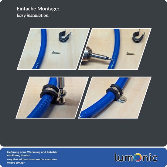 5 Stuks P-klem Tangen met Rubber 8mm Slangklemmen Set — afbeelding 2