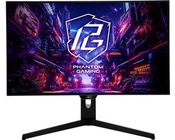 ASRock Phantom Gaming PGO27QFS - 27" QHD - WOLED - 240 Hz - 0.03 ms - HDMI/DisplayPort/USB‑C - FreeSync Premium Pro - Gaming monitor
