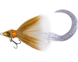 Grayton Buck-Bug Bucktail Jig S Gold Squirrel 19cm (40g) - Shad